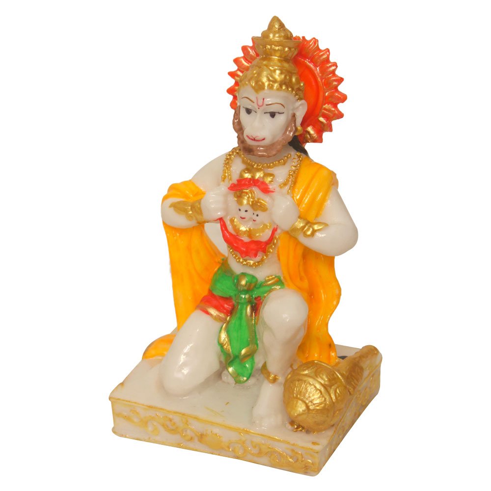 Lord Hanuman Religious Statue Gift 5.5 Inch ( 14 cm )