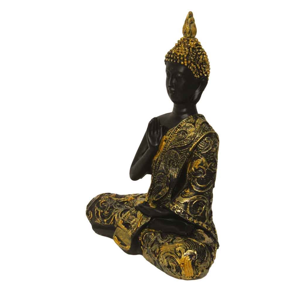 Antique Look Lord Buddha Statue 7.5 Inch ( 19.5 cm )