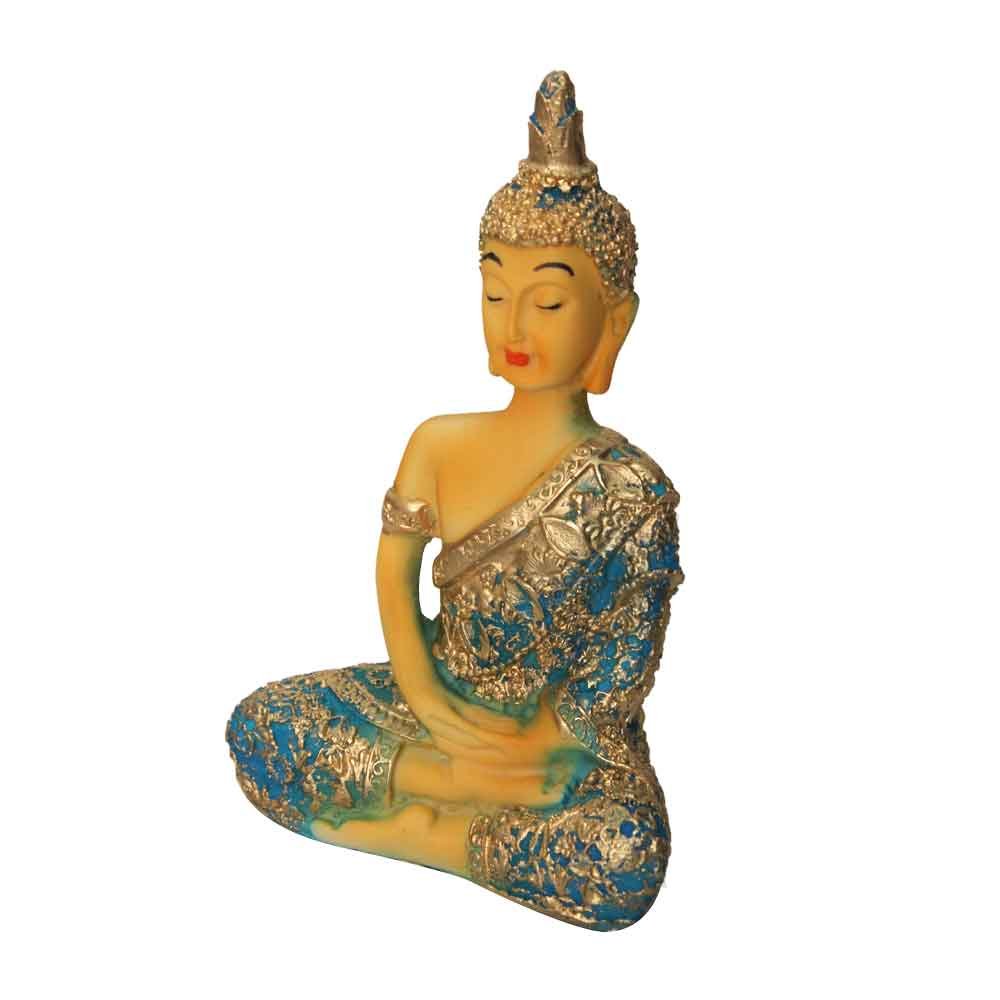 Meditating Lord Buddha Idol 6 Inch ( 15.5 cm )
