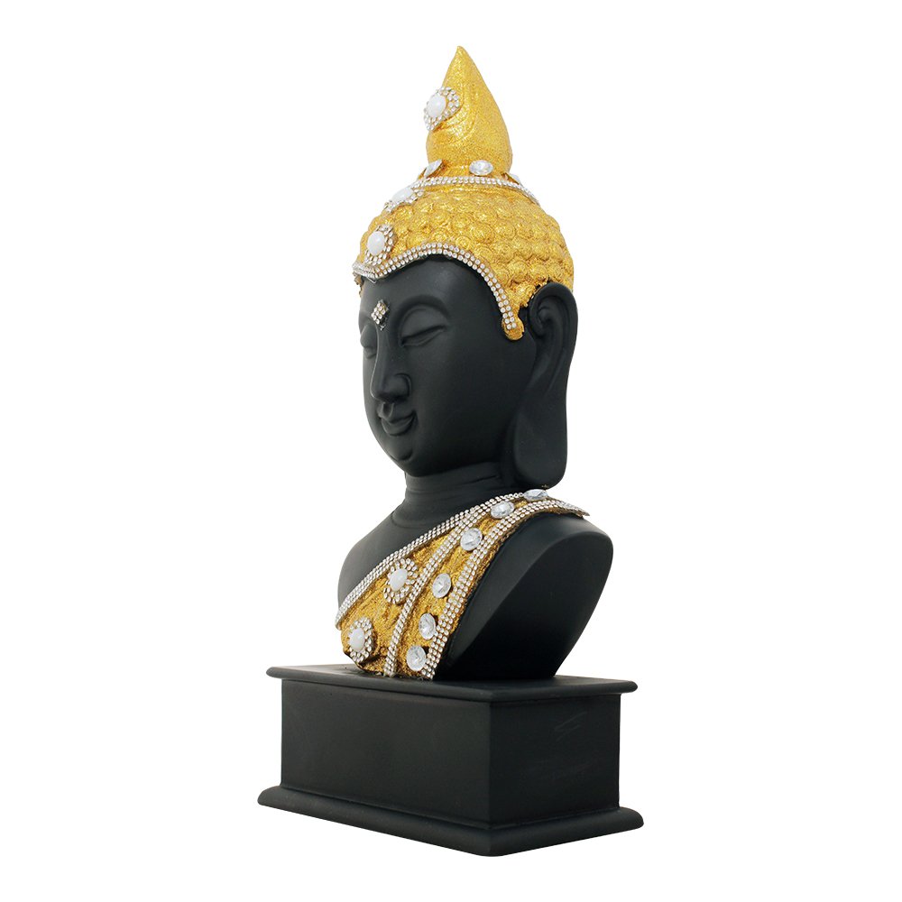Buddha Bust Statue 13 Inch ( 33.5 cm )