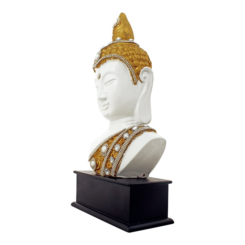 Buddha Bust Idol Showpiece 13 Inch ( 33.5 cm )