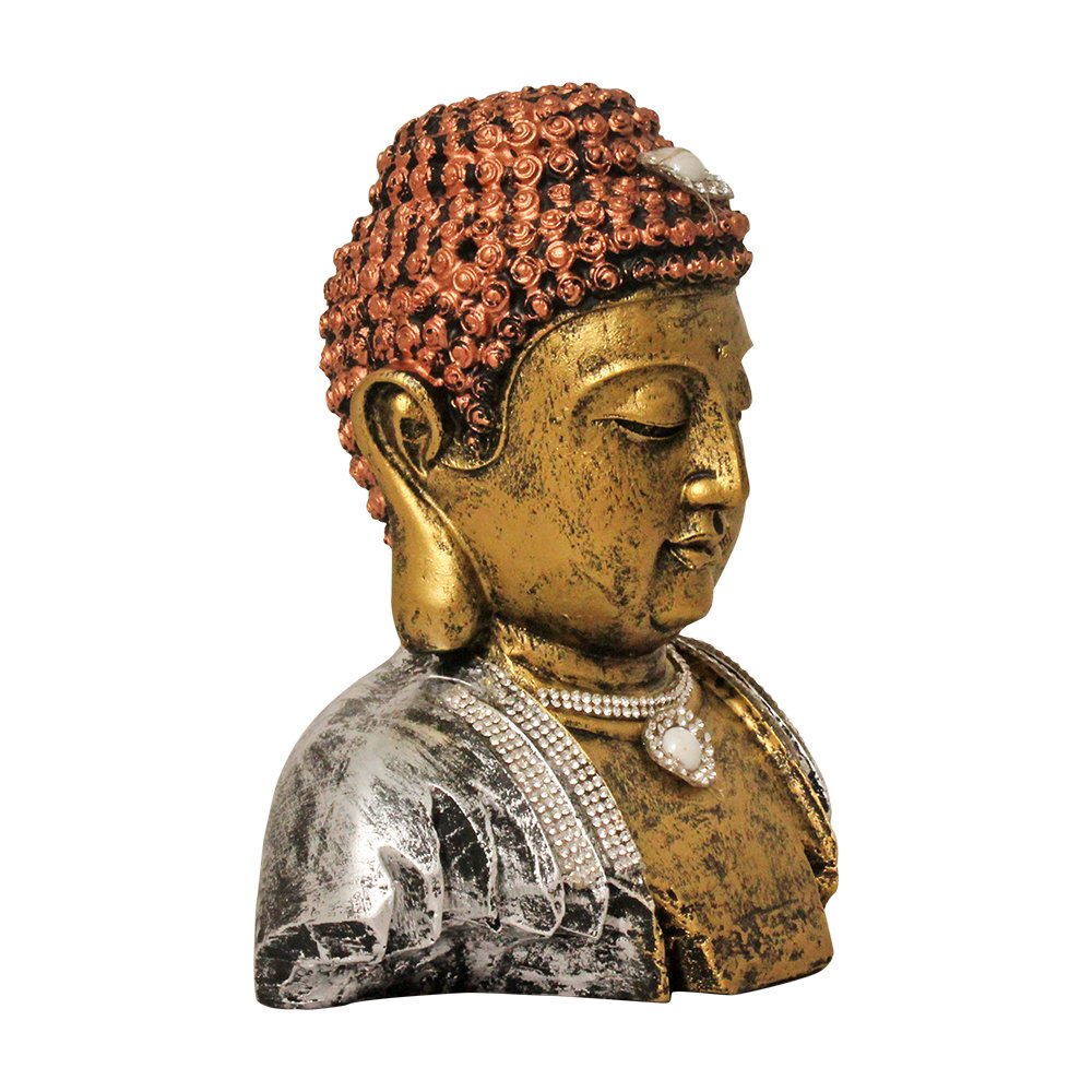 Antique Buddha Statue Showpiece 7 Inch ( 18 cm )
