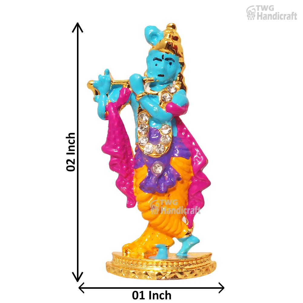 Car dashboard Lord Krishna Statue Manufacturers in Delhi gift wholesale