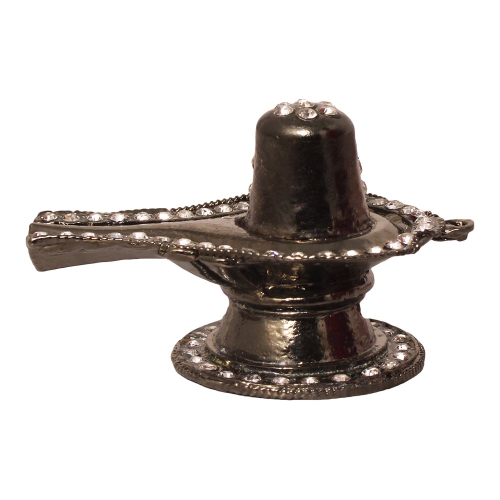 Metallic Shiv Ling Car Dashboard Article 1 Inch ( 3 cm )