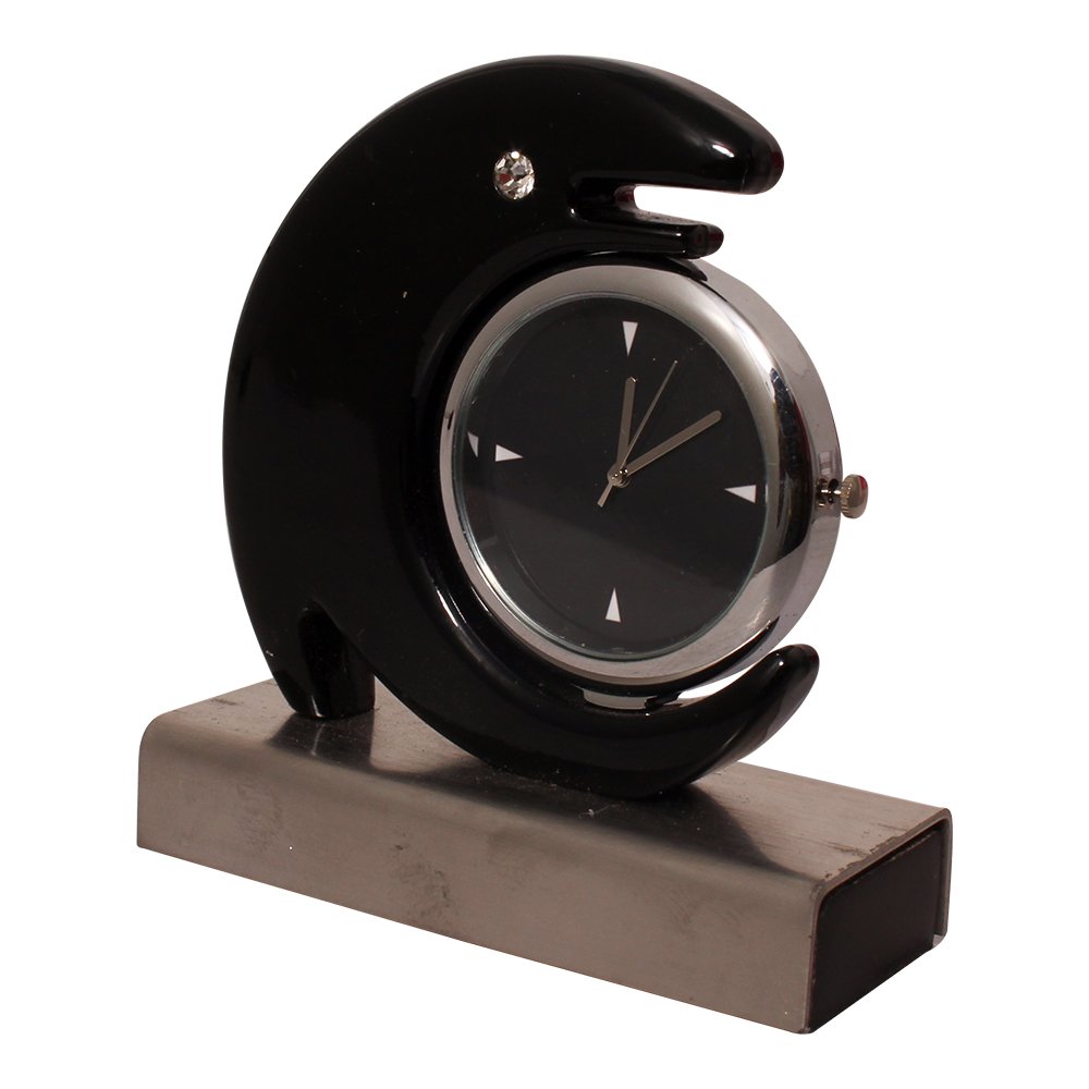 Fish Design Table Clock Showpiece 3 Inch ( 8 cm )