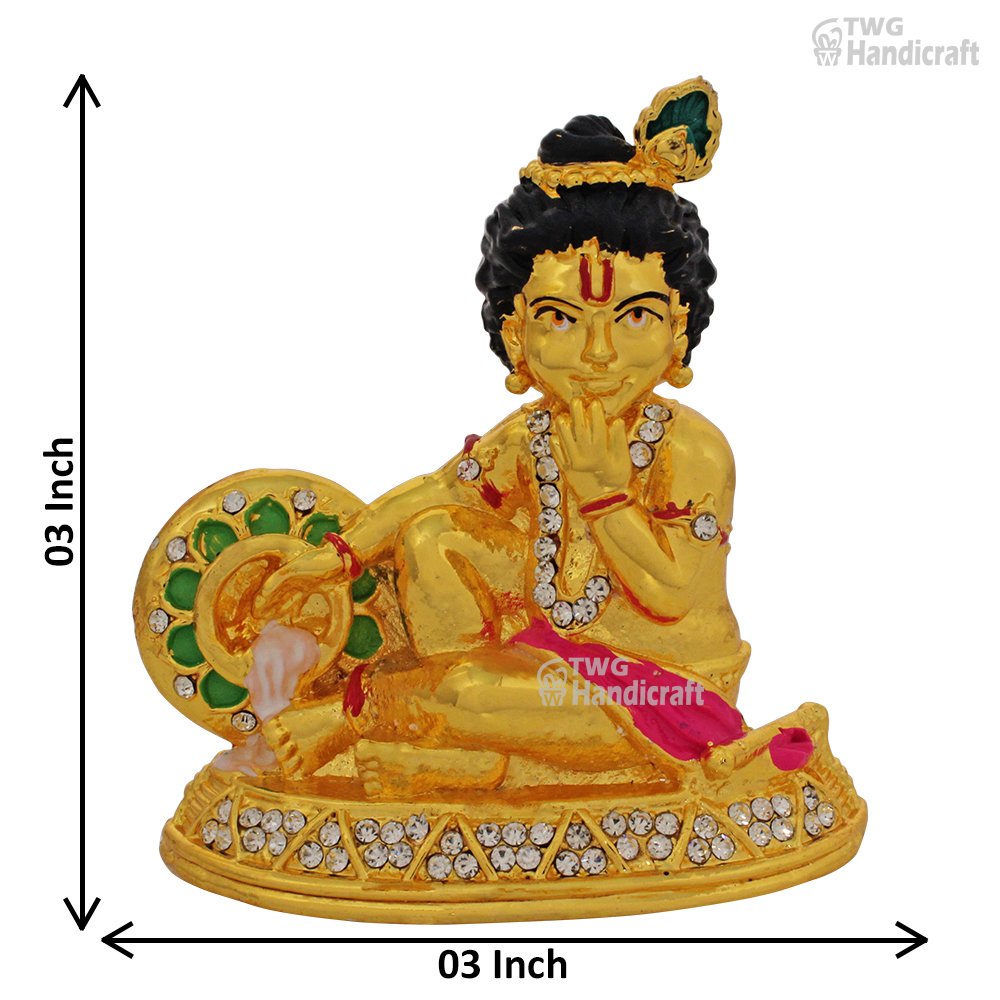 Car dashboard Lord Krishna Statue Wholesale Supplier in India gifts