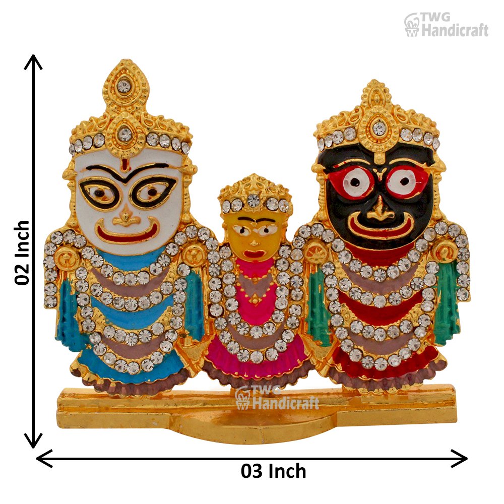 Manufacturer of Lord Jagganath Puri Idol For Car Dashboard | Small Siz
