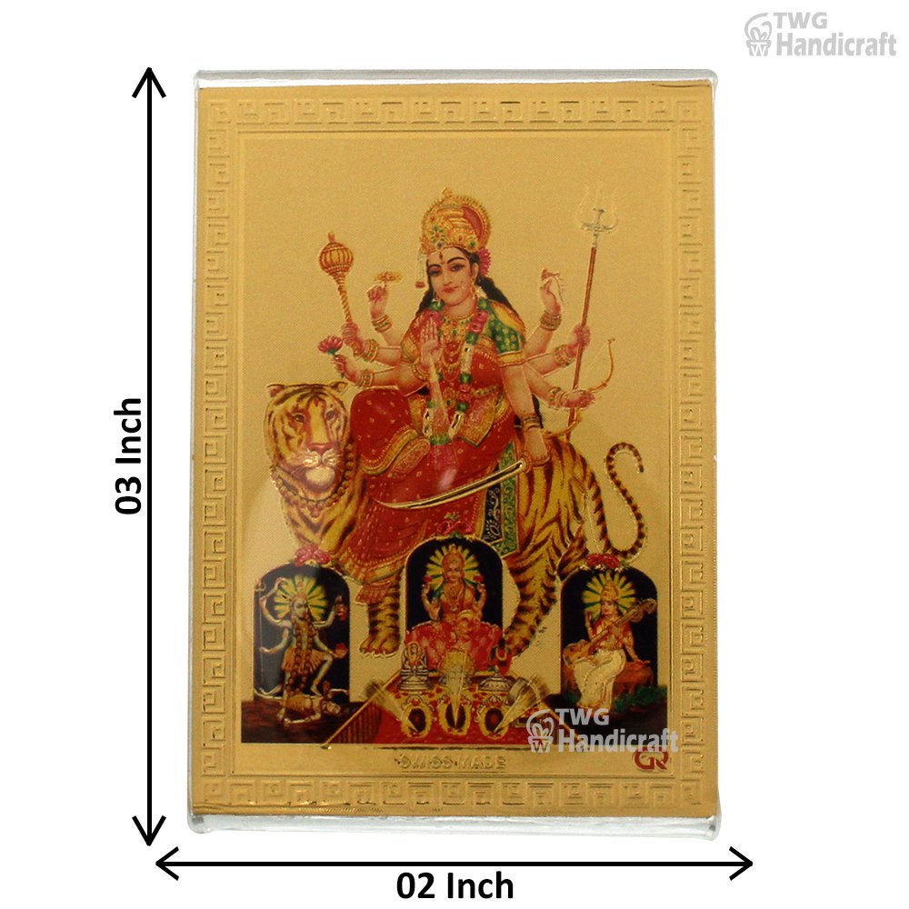 24k Golden Foil God Frame Wholesalers in Delhi Car Dashboard Items