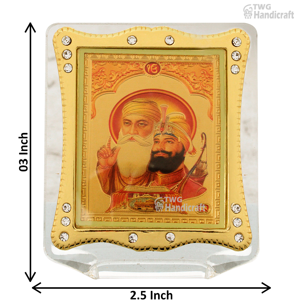 24k Golden Foil Manufacturers in Mumbai Acrylic Religious Frame for Ca
