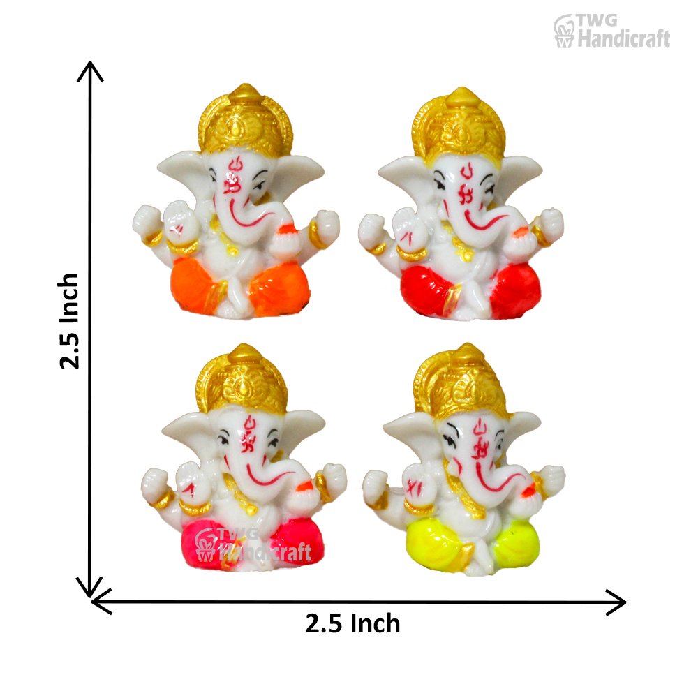 Car Dashboard Ganesh Statue Wholesale Supplier in India Return Gifts O