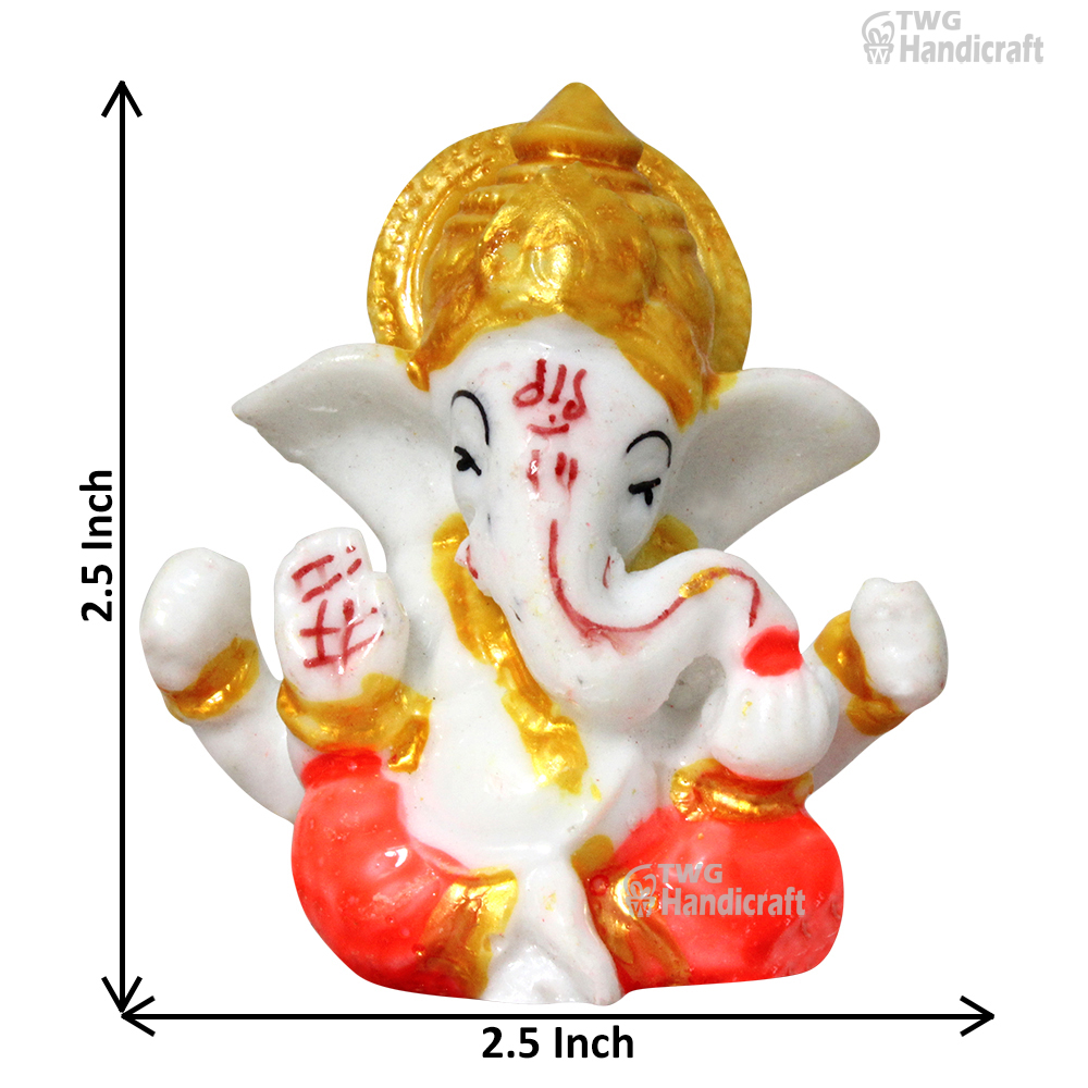 Small Size Ganesha Statue 2.5 Inch