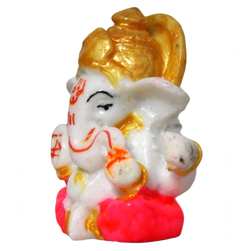Small Size Ganesha Statue Idol 2.5 Inch ( 6.5 cm )