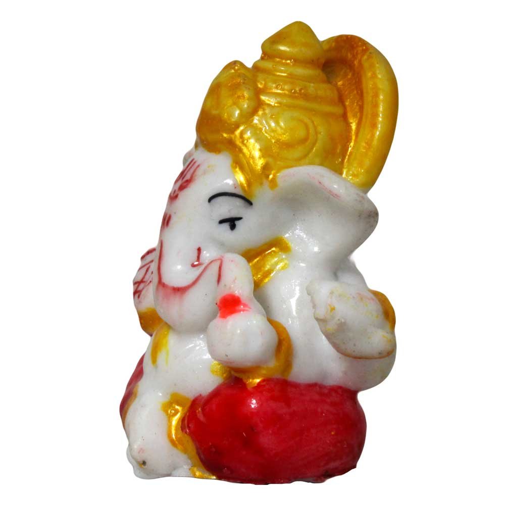 Small Size Ganesha Statue Murti 2.5 Inch