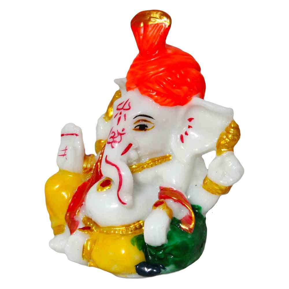 Lord Ganesha Statue Return Gift Showpiece 3 Inch ( 8 cm )