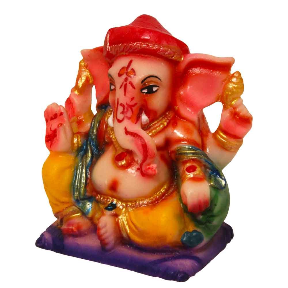 Ganesha Statue Handicraft Figurine 3 Inch ( 8 cm )