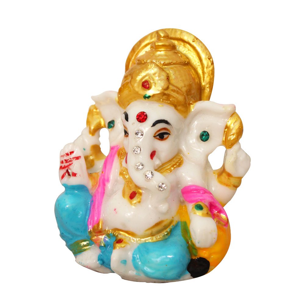 Car Dashboard Ganesha Statue 3.25 Inch ( 8.5 cm )