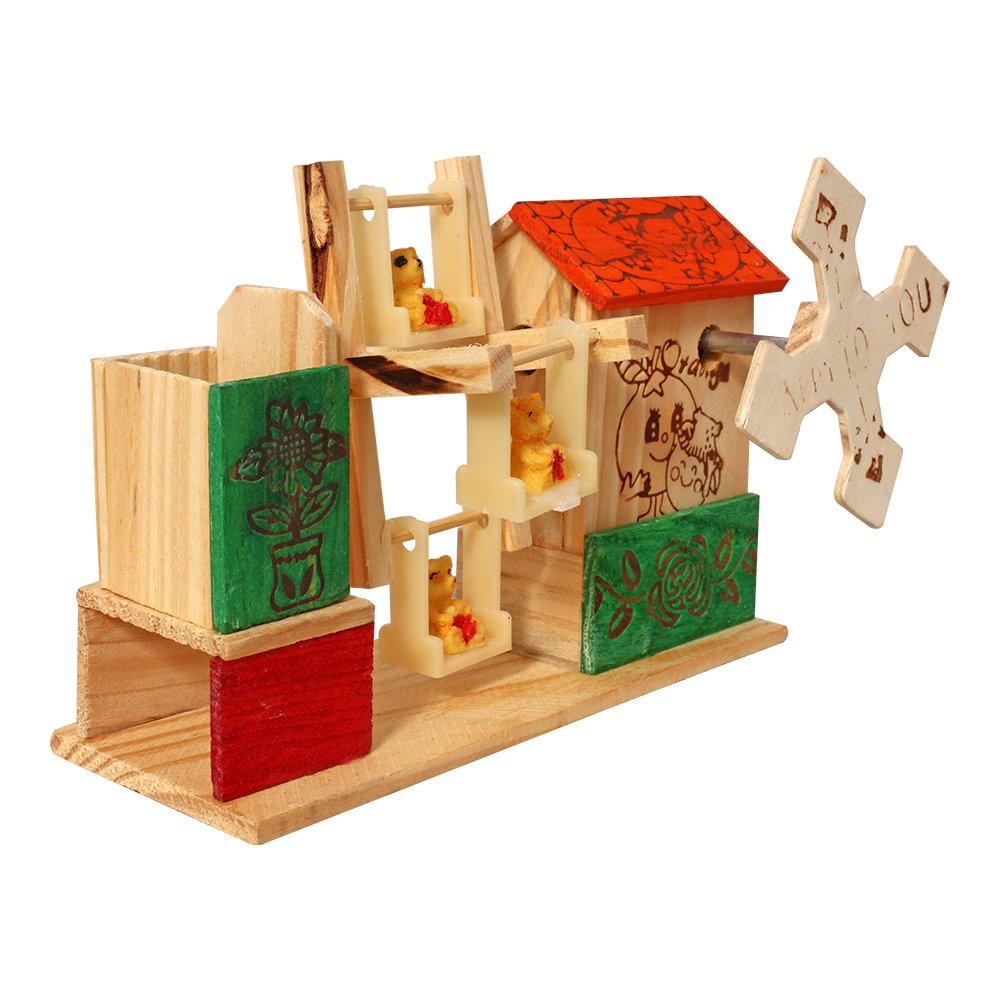 Wooden House Gift Item 4 Inch ( 10.5 cm )