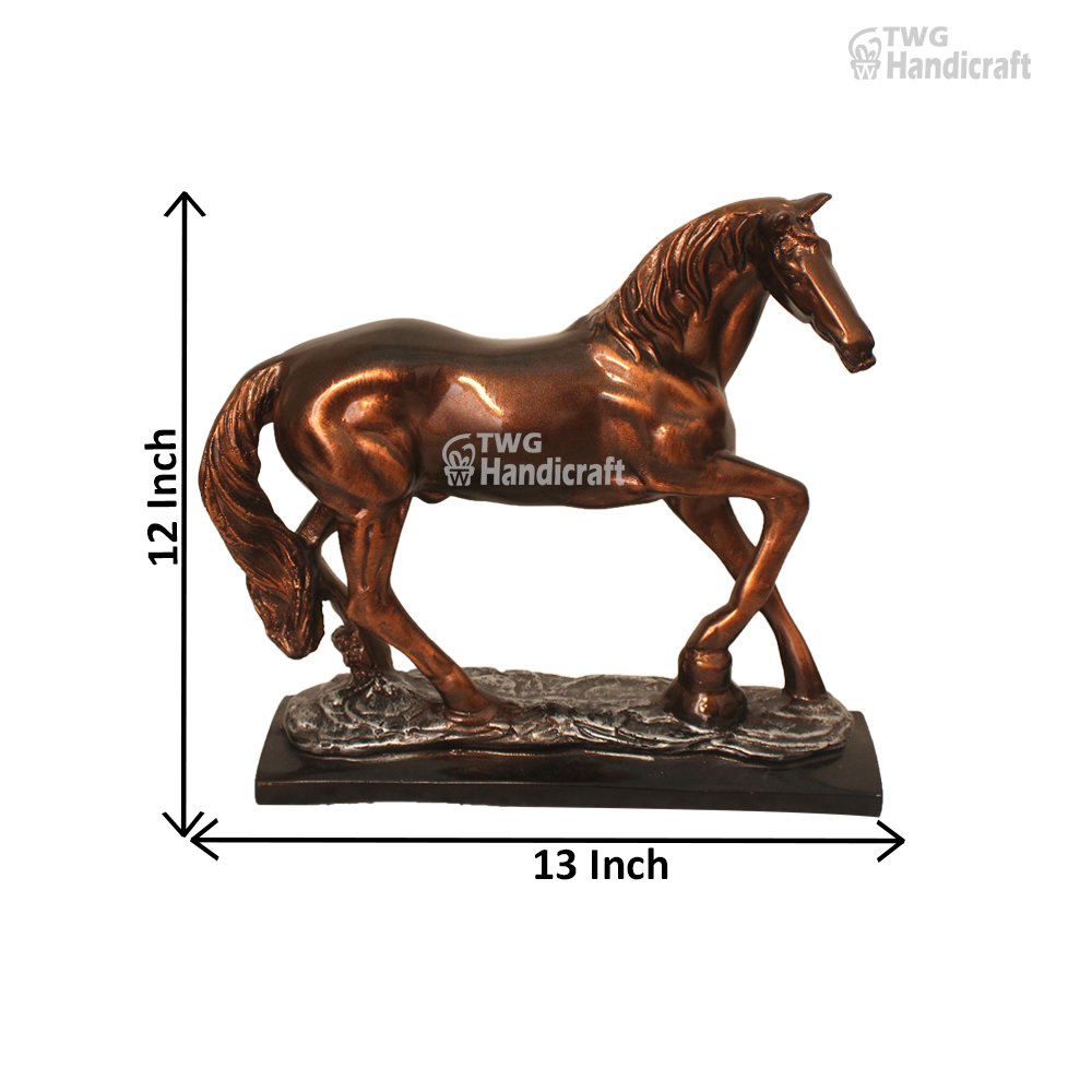 Horse Sculpture Statue Suppliers in Delhi | Antique Look Horse statue