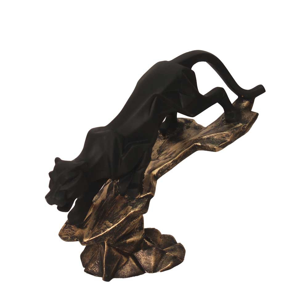 Panther Animal Statue Showpiece 8.5 Inch ( 22 cm )