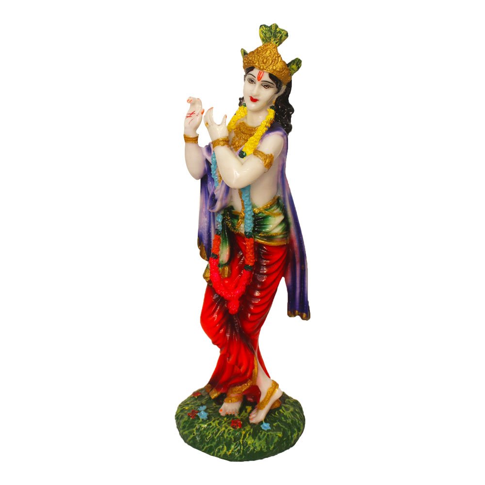Lord Krishna Statue Idol 15.5 Inch ( 39.5 cm )