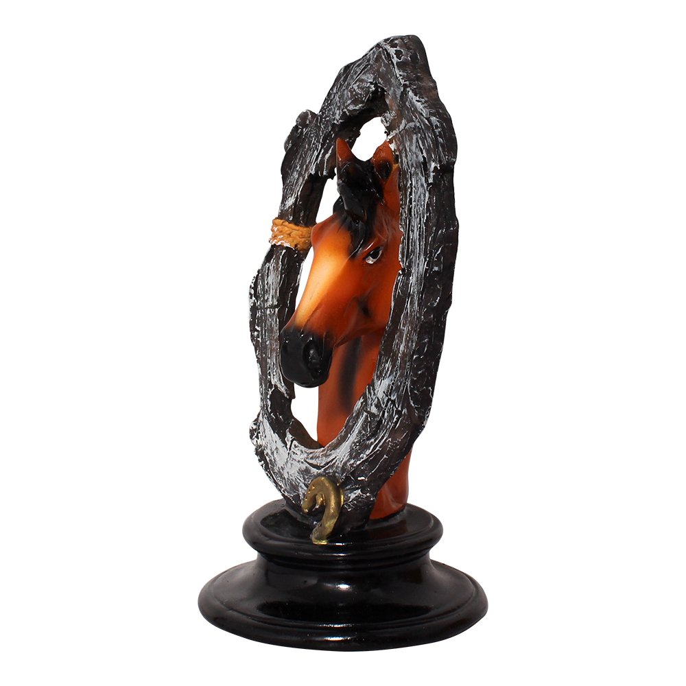 Horse Head Statue Gift 9 Inch ( 23 cm )
