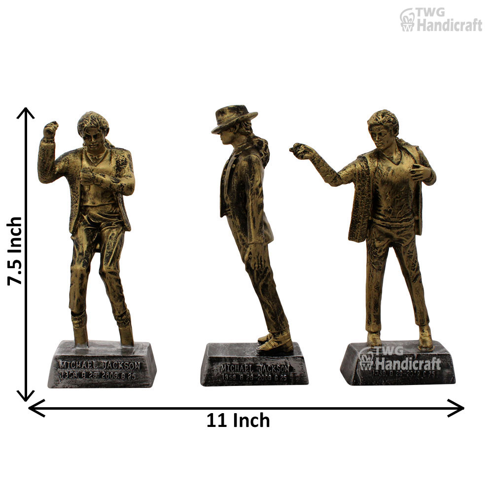 3 set of Michael Jackson Statue 7.5 Inch