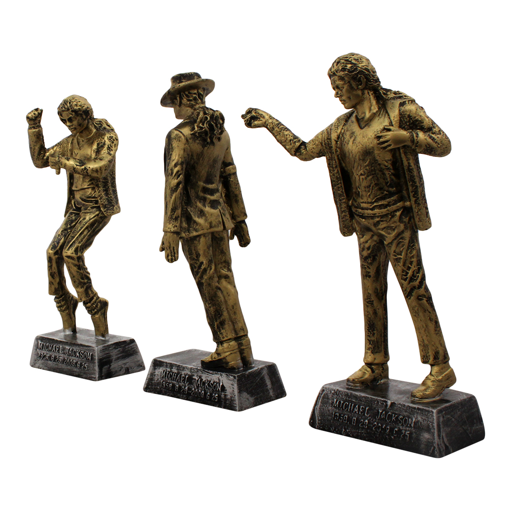 3 set of Michael Jackson Statue 7.5 Inch
