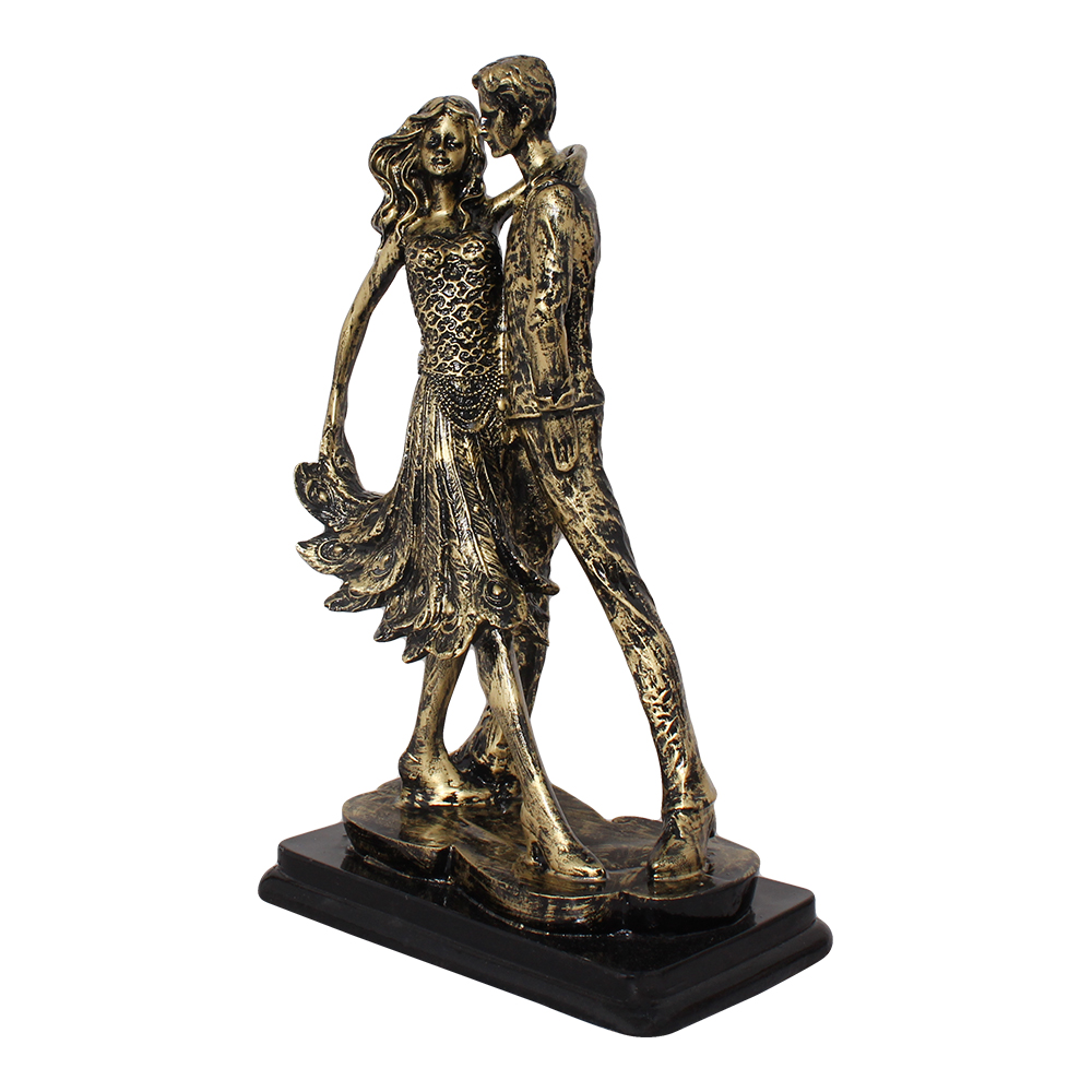 Dancing Couple Statue Sculpture 13 Inch