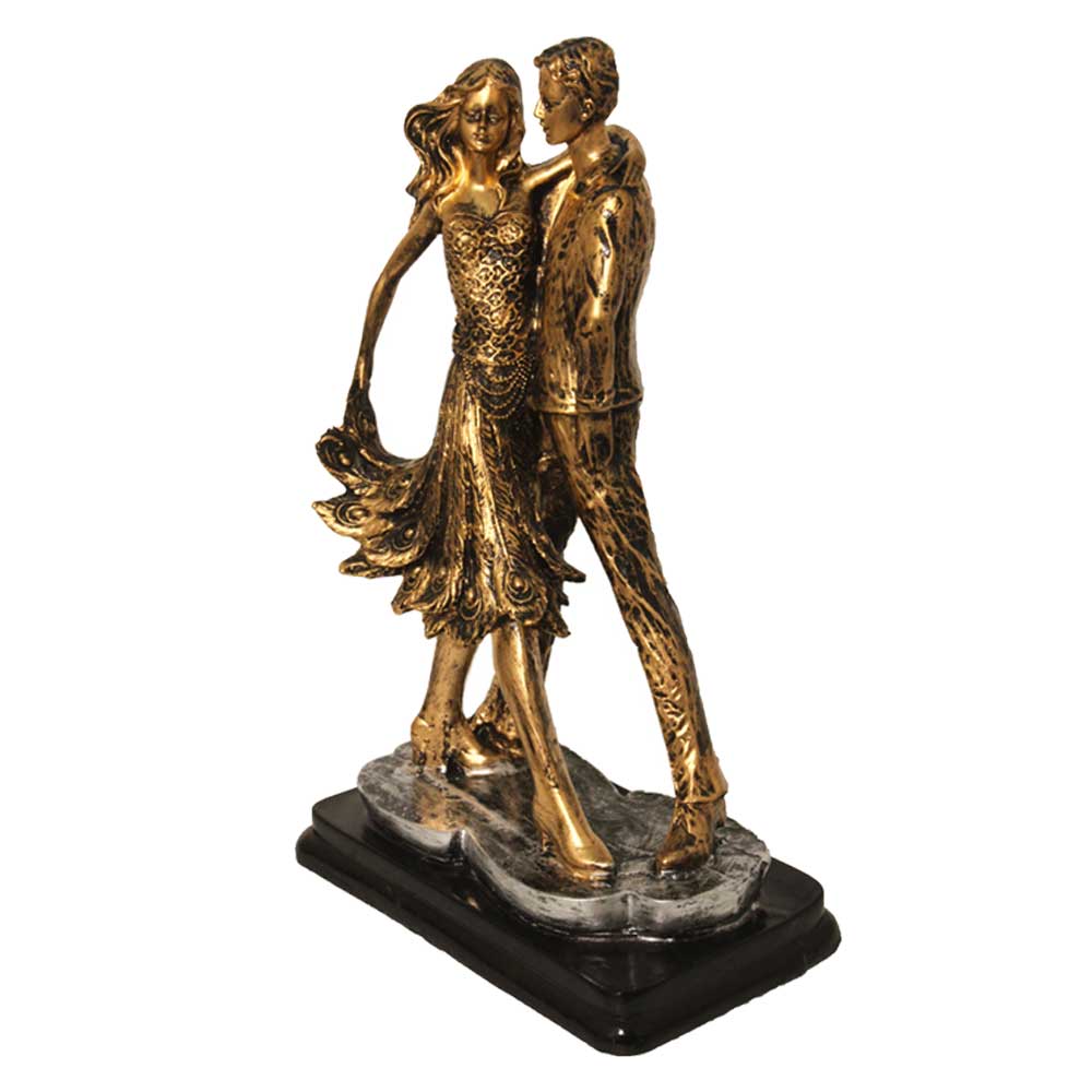 Dancing Couple Statue Figurine 13 Inch