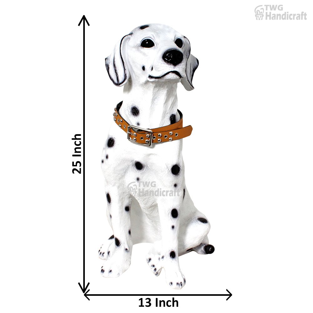 Dog Figurine Statue Wholesalers in Delhi | made of Polyresin