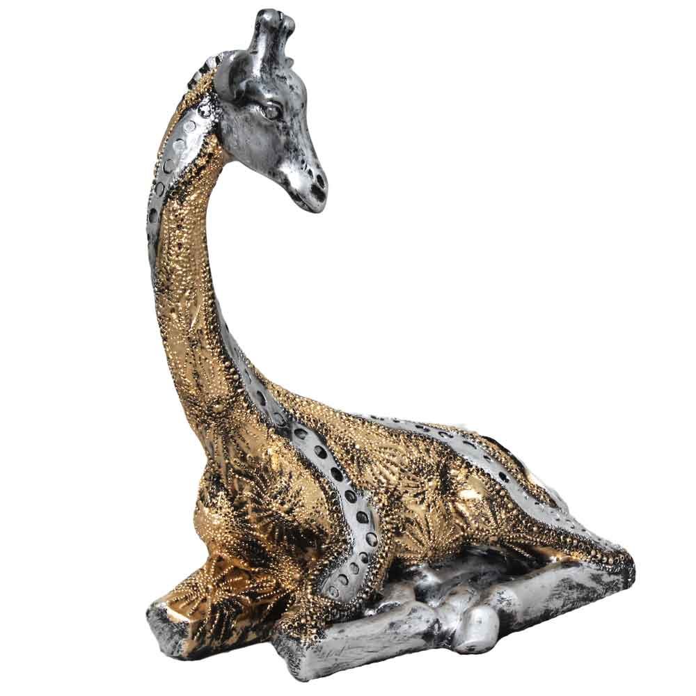 Antique Giraffe Statue Showpiece 10 Inch ( 25.5 cm )