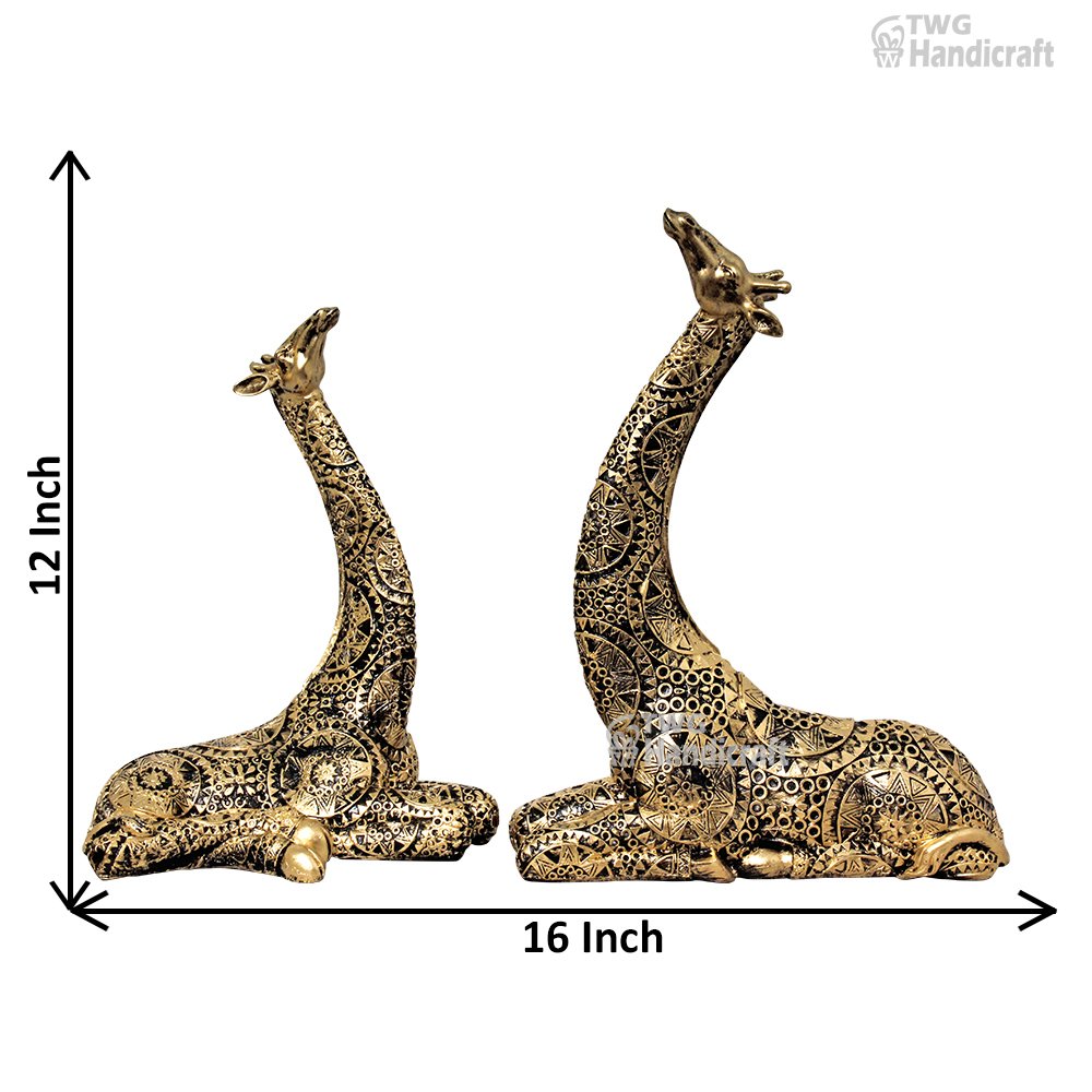 Giraffe Statue Wholesale Supplier in India | Wild Animal Statue Factor