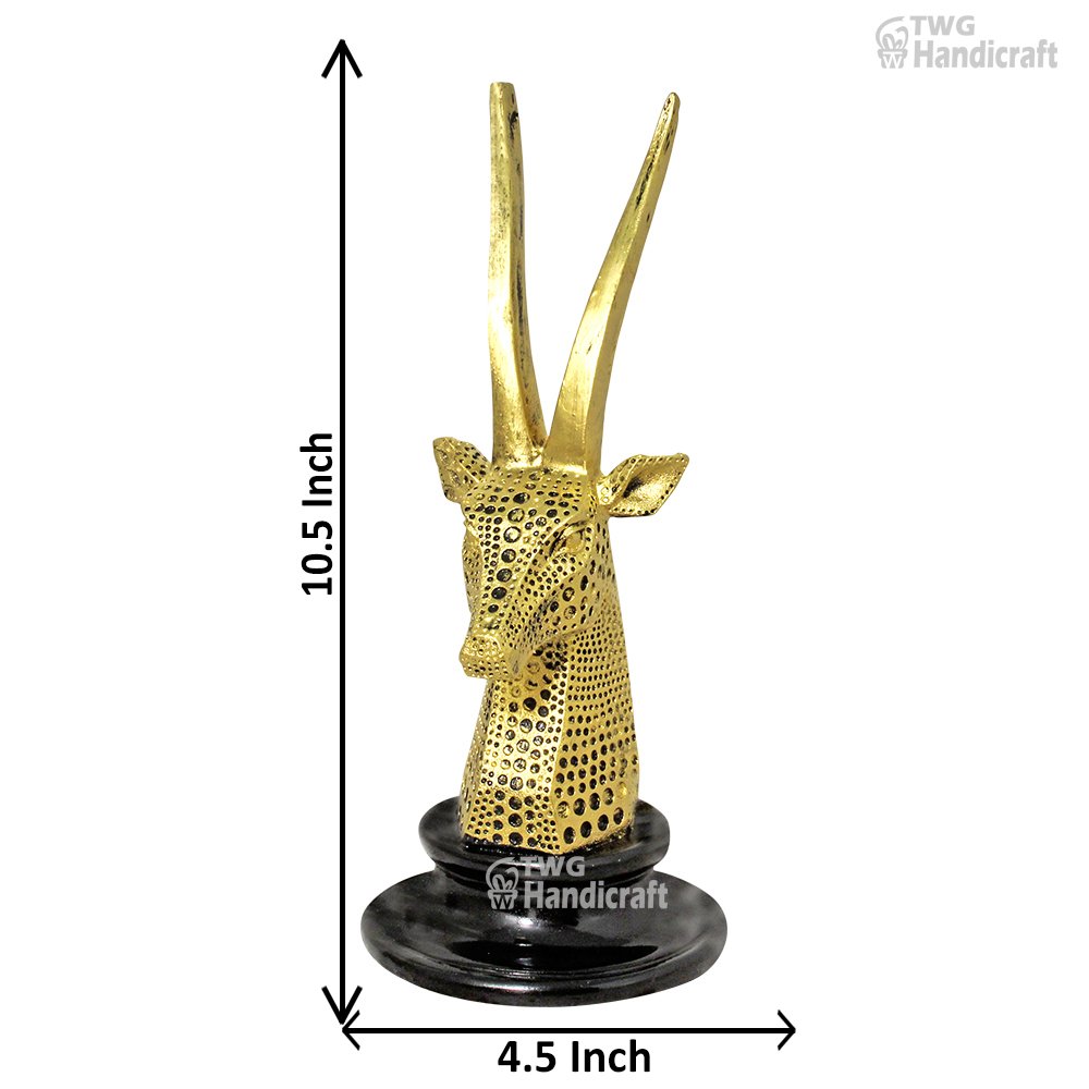 Deer Head Sculpture Wholesale Supplier in India | Deer Head Statue Sho