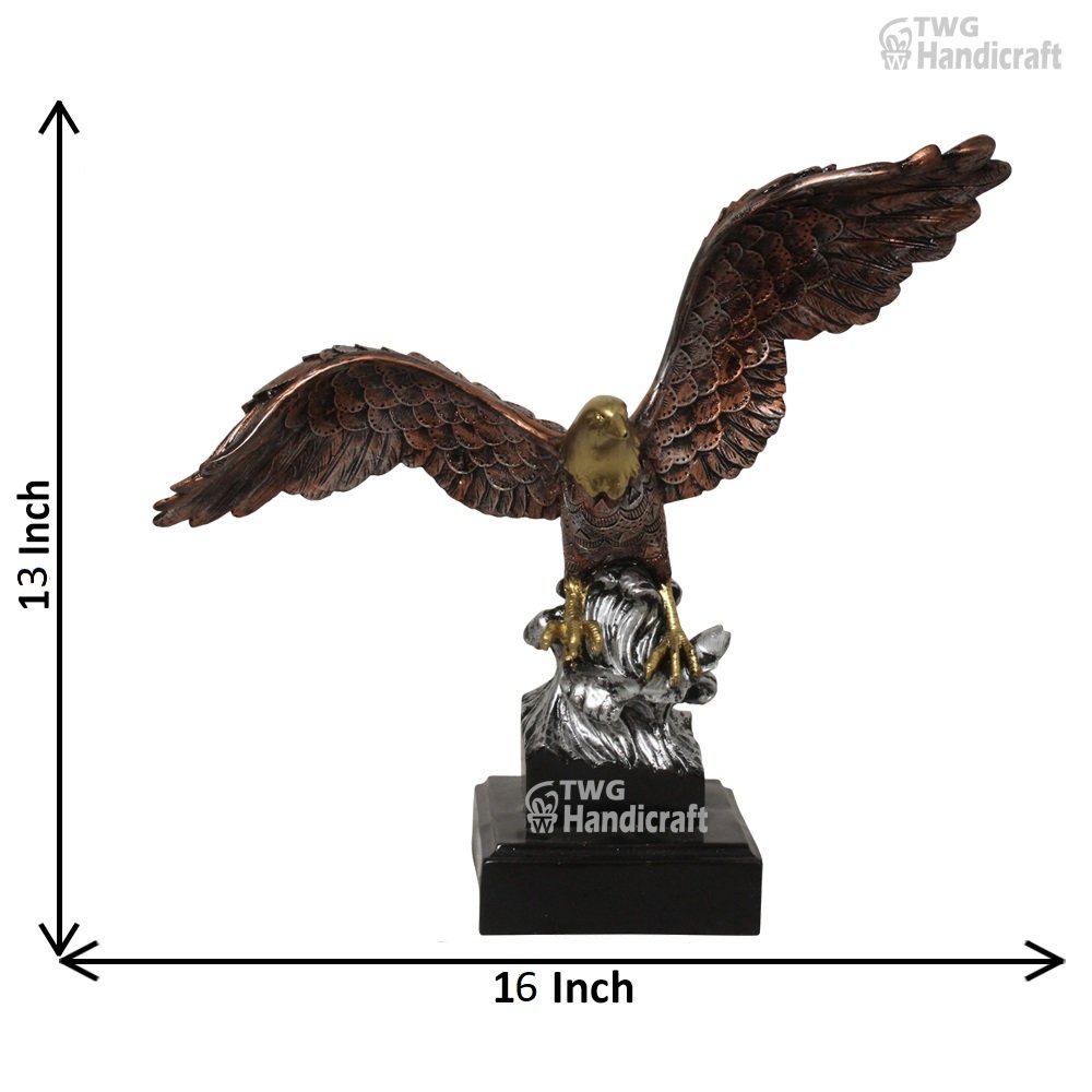 Eagle Statue Showpiece Wholesale Supplier in India | Resin Eagle Sculp