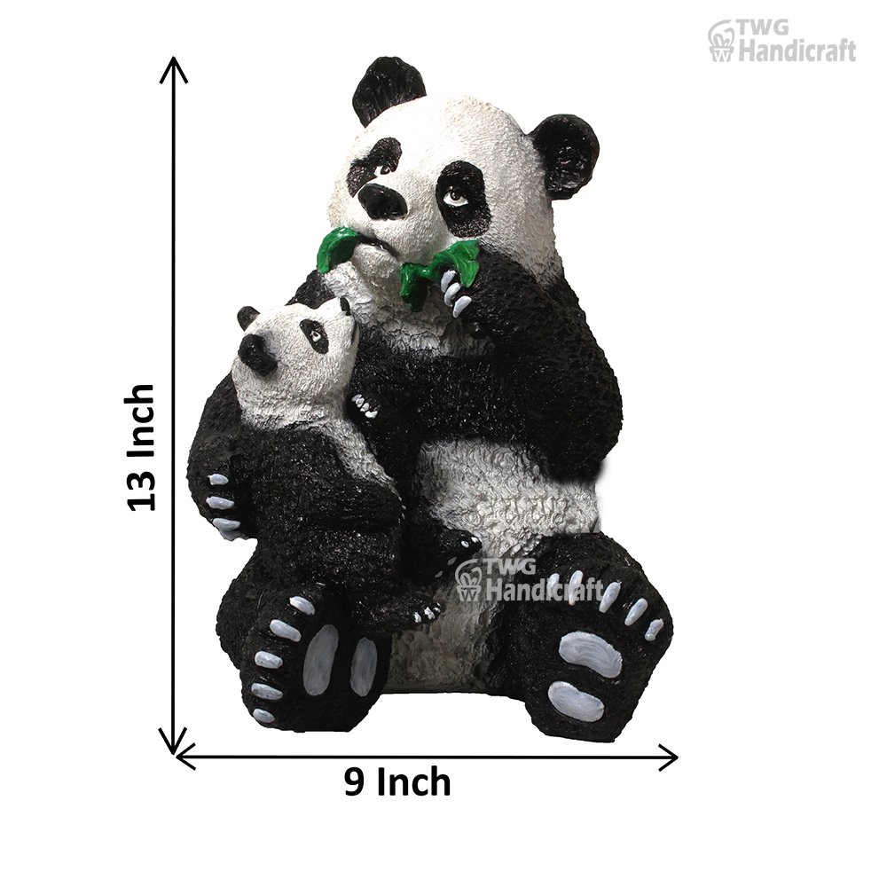 Manufacturer of Panda Showpiece Statue | Panda Figurine Factory
