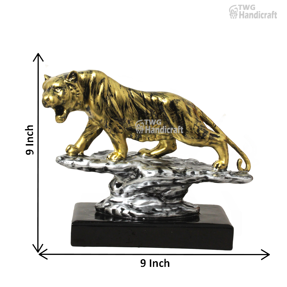 Tiger Statue Manufacturers in Meerut | leopard statue Showpiece Factor