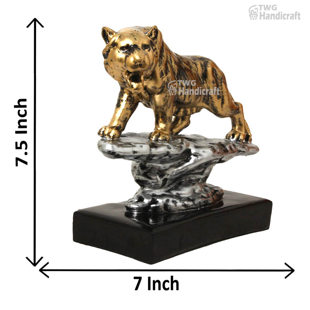 Tiger Statue Manufacturers in Delhi | leopard statue Showpiece Factory