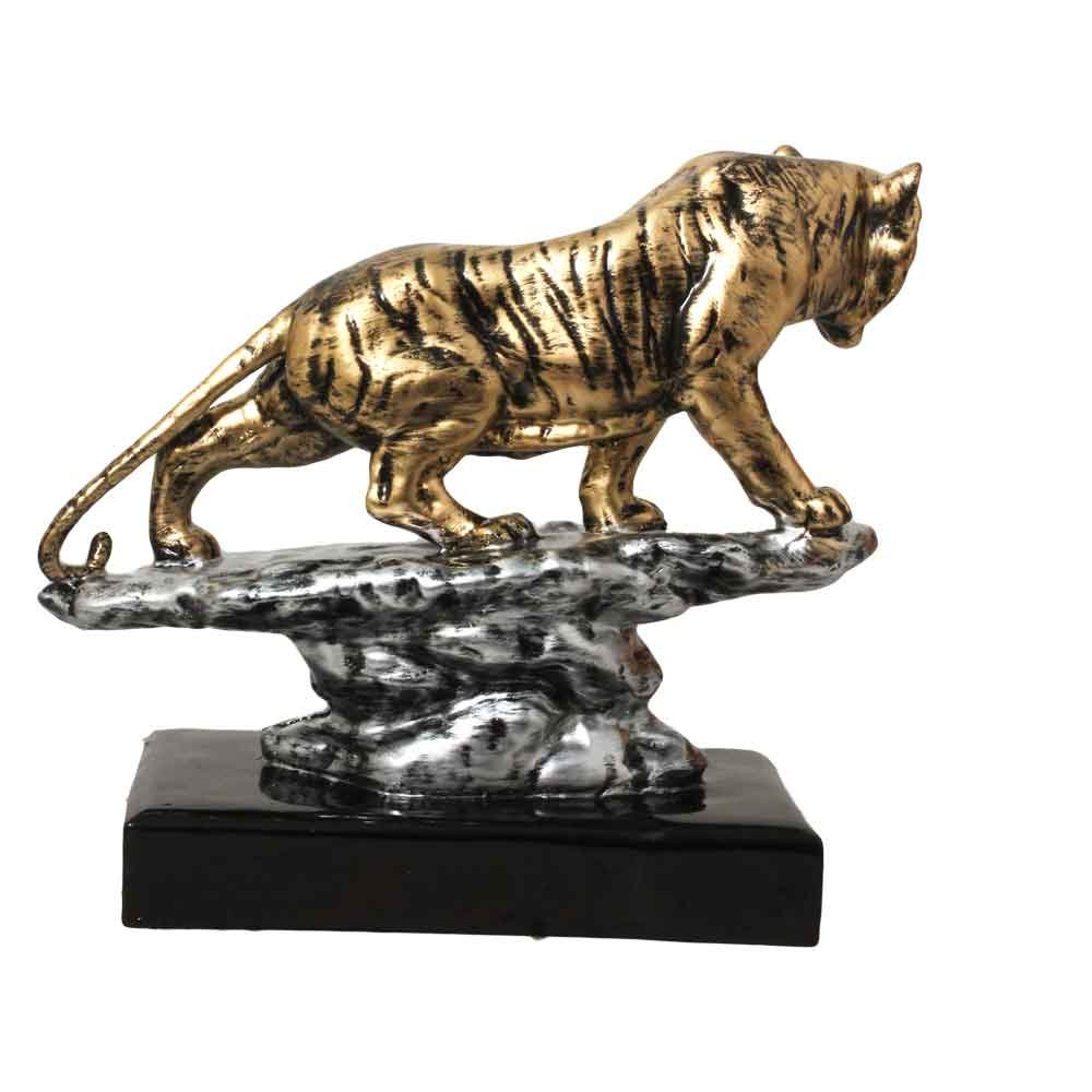 Tiger Statue Handicraft Sculpture 9 Inch ( 23 cm )