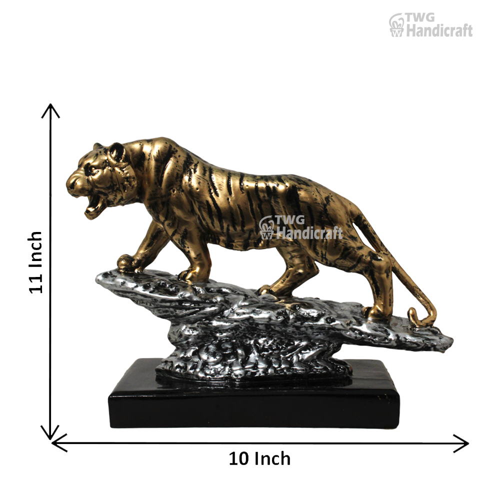 Tiger Statue Wholesale Supplier in India | leopard statue Showpiece Fa