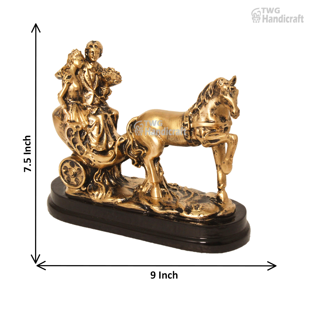Polyresin Couple Figurine Statue Manufacturers in Delhi Export Quality