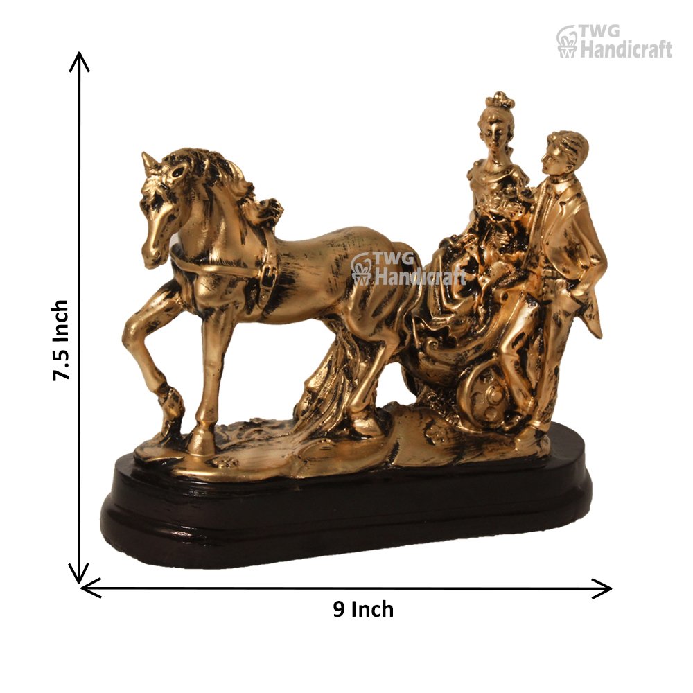 Polyresin Couple Figurine Statue Wholesalers in Delhi Export Quality P