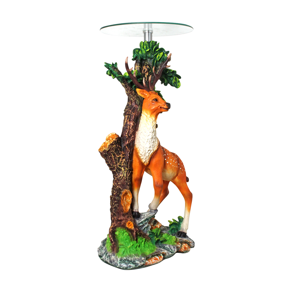 Deer Figurine Cornar Table Showpiece 33 Inch