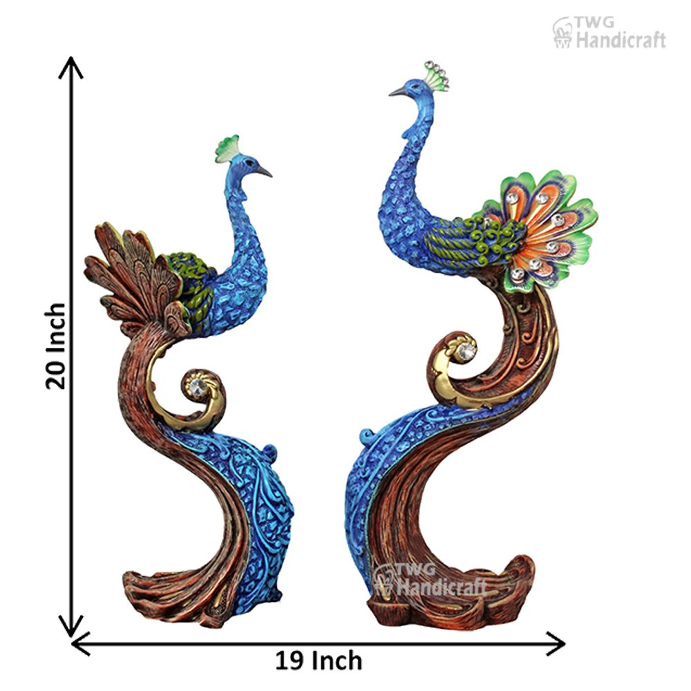Peacock Statue Showpiece Manufacturers in Delhi | Peacock Statue Showpiece Factory
