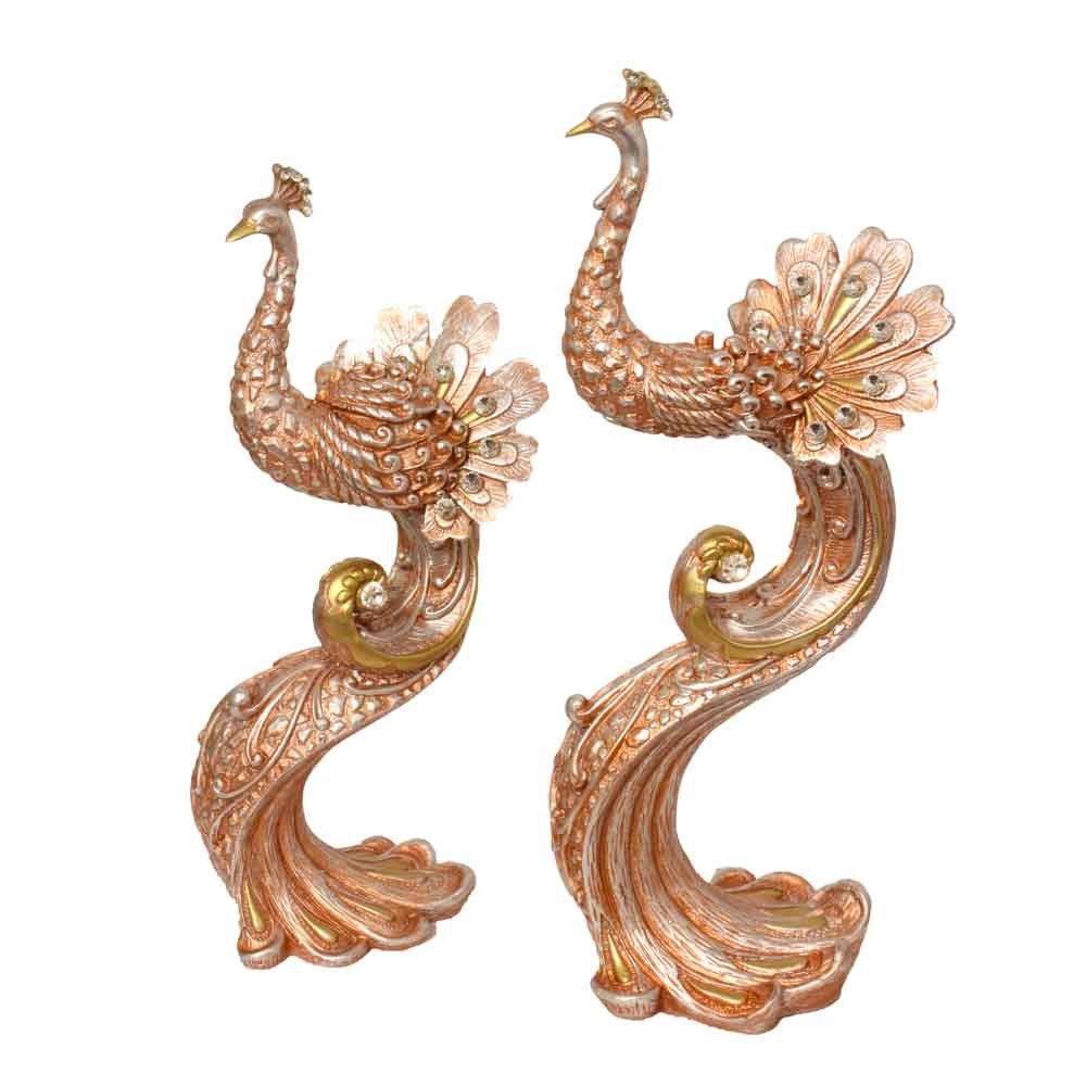 Artistic Peacock Statue Home Decor Showpiece 20 Inch ( 51 cm )