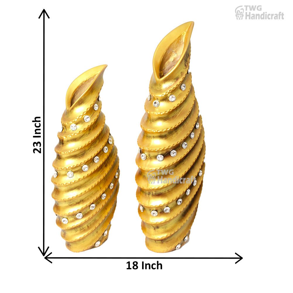 Flower Vase Wholesale Supplier in India Factory Rate Peacock Flower Vase