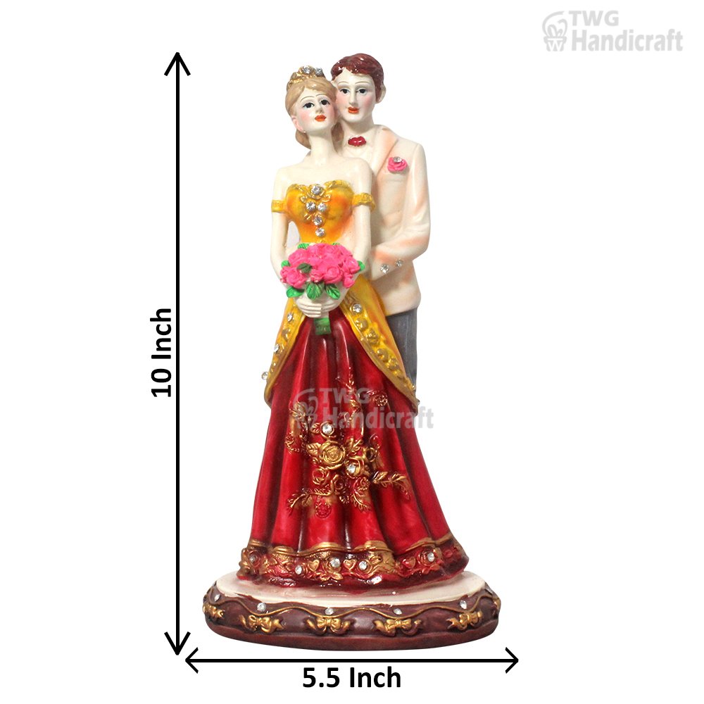 Polyresin Couple Figurine Statue Manufacturers in India New Models Fac
