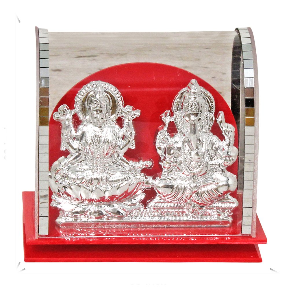 Cabinet Laxmi Ganesh Statue 3 Inch ( 8 cm )