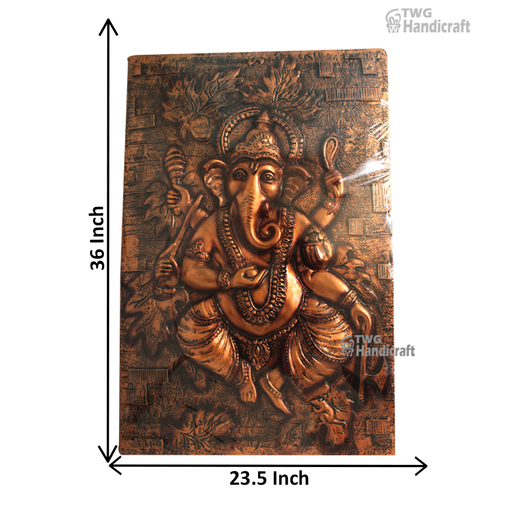 Exporters of God Ganesh Mural Statue  All india Supplier