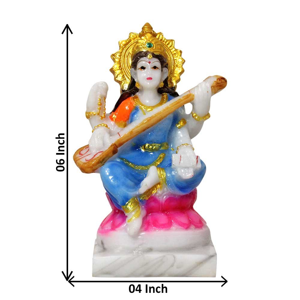 Manufacture of Saraswati Maa Statue - TWG Handicraft in India