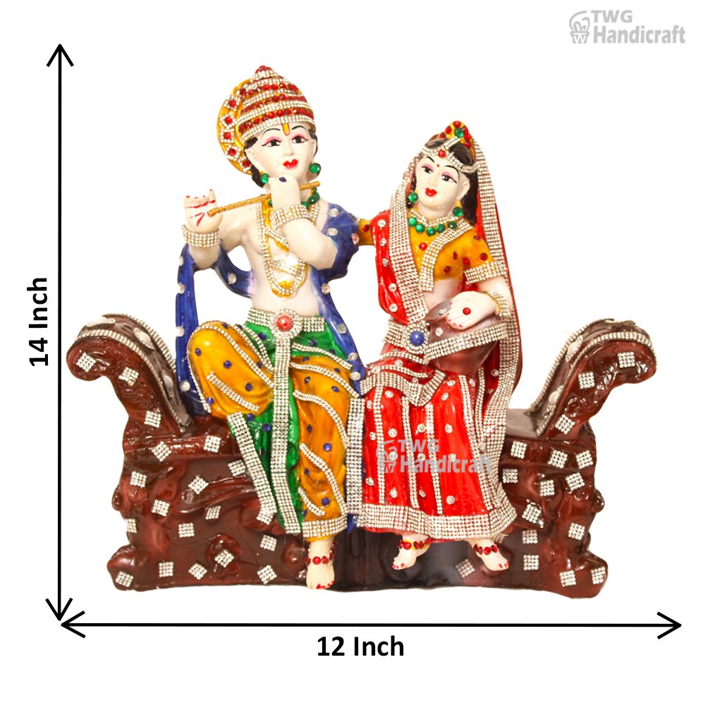 Radha Krishna Idol Manufacturers in Delhi The Wholesale Gift Shop
